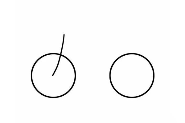 交通工具之自行车简笔画-3