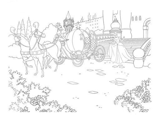 交通工具简笔画_南瓜车简笔画图片-3