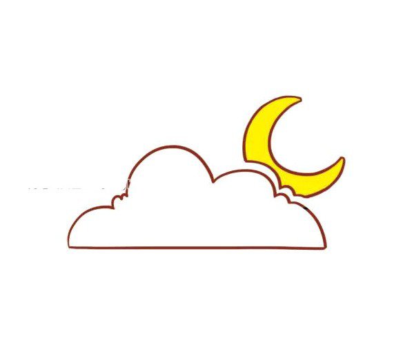 云朵后面的月亮-1