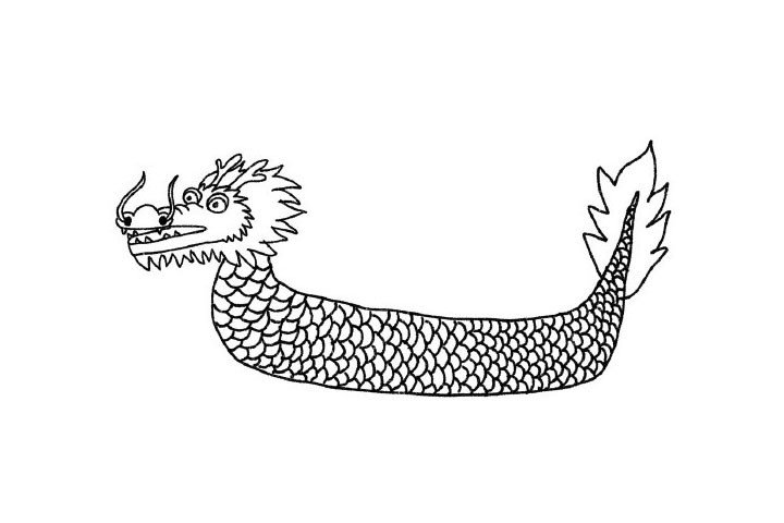 端午节简笔画步骤图-3