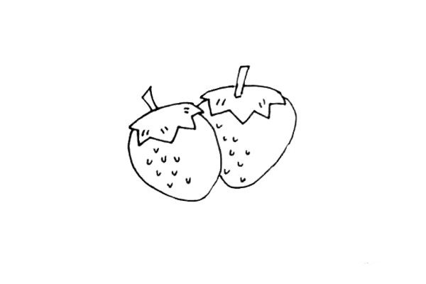 草莓怎么画-5