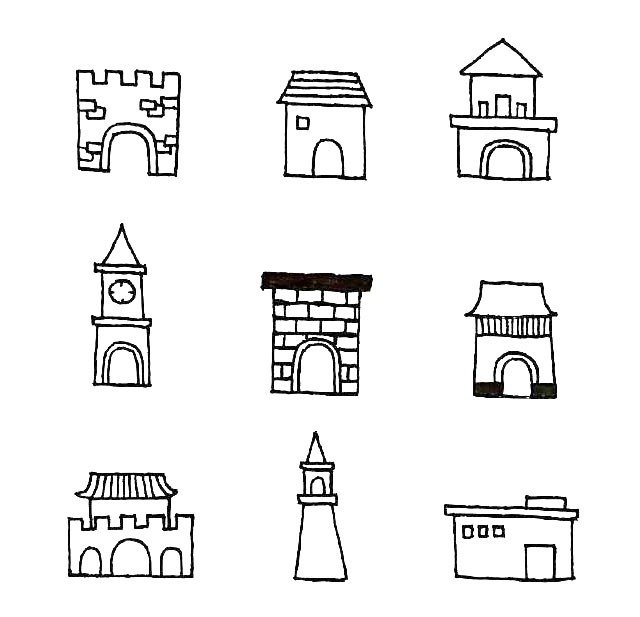 81种房子的画法简笔画图片-2