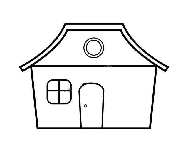 小木屋怎么画-4