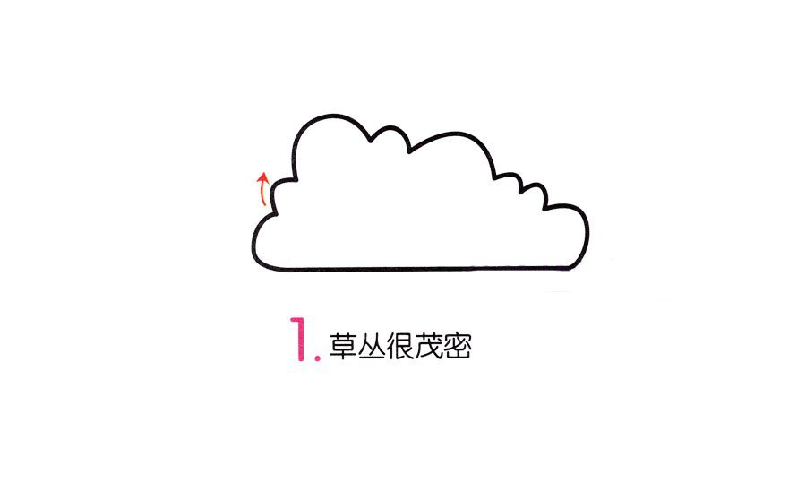 林间小亭简笔画-1