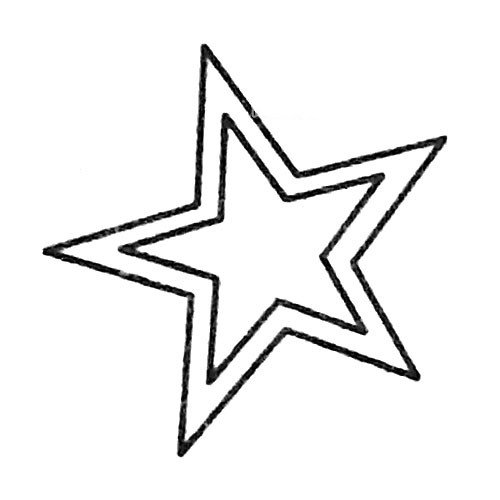 星星的简笔画画法-2