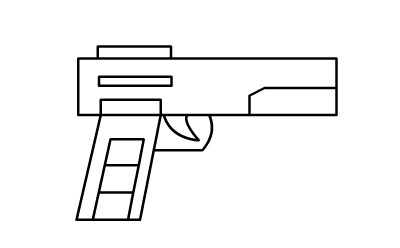 幼儿简笔画玩具枪的画法-5