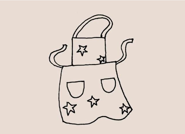 简笔画之围裙-5