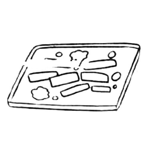 烤土豆简笔画教程-3