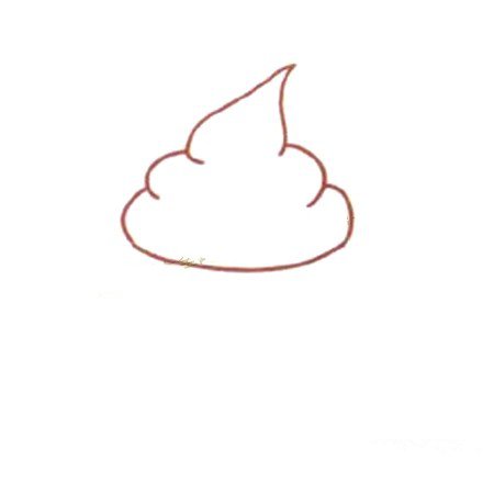 Q版蛋糕简笔画教程-1