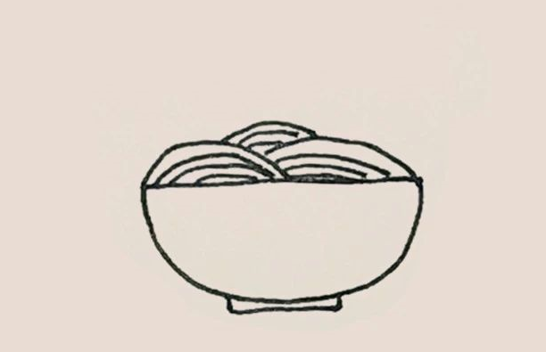 简笔画之面条-3