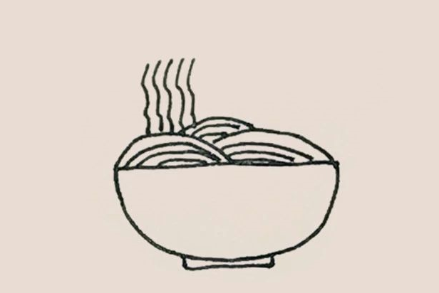 简笔画之面条-4