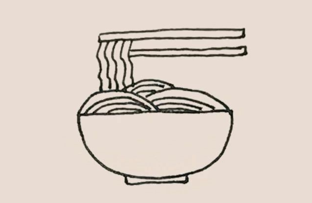 简笔画之面条-6