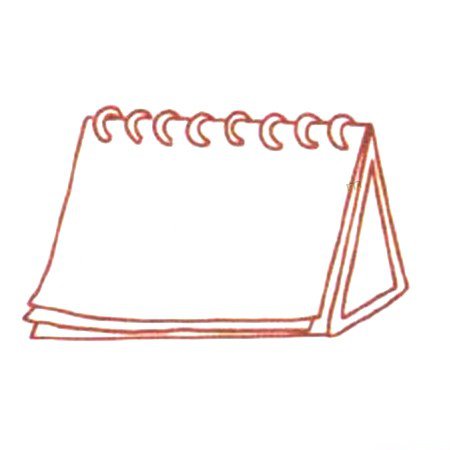 日历简笔画教程-2