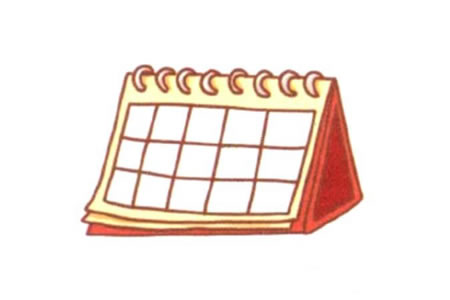 日历简笔画教程-4