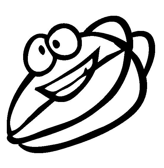 水果简笔画图片大全_卡通杨桃简笔画-1