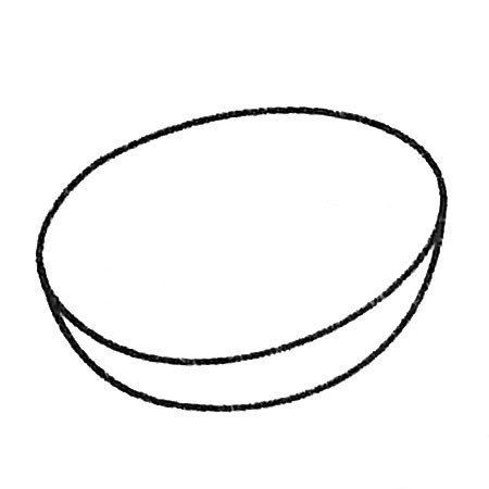 哈密瓜简笔画大全及画法步骤-2