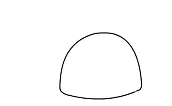 蒙古包的绘画步骤-1