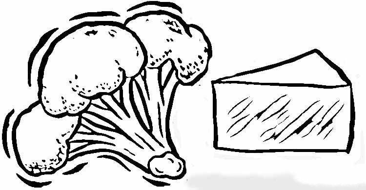 西兰花简笔画-1