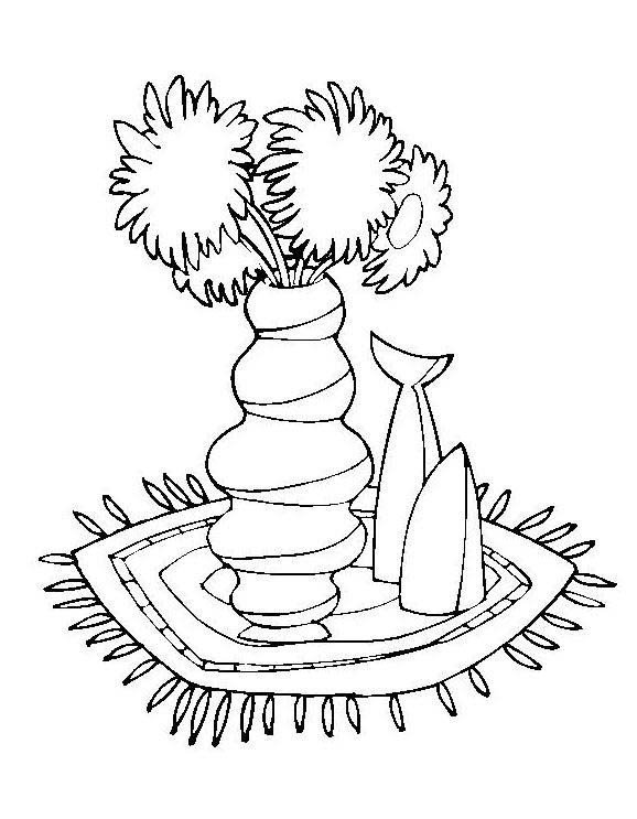 花朵简笔画大全_菊花简笔画-1