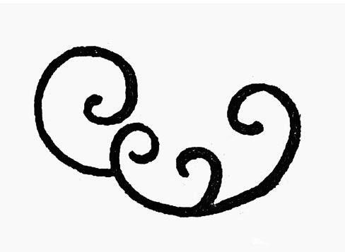 绽开的菊花简笔画-2