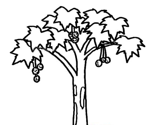 果树简笔画图片-1