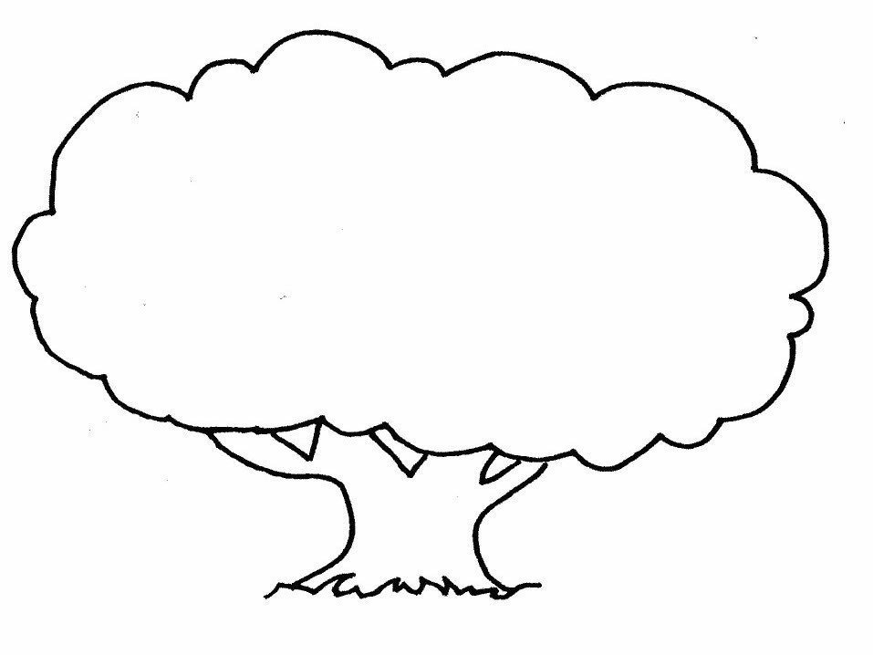 简单的榕树简笔画-1