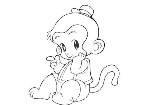 调皮的猴子-3