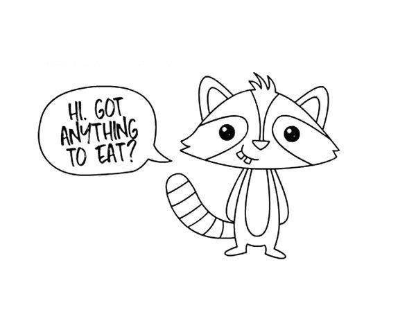 可爱的小狐狸简笔画步骤图-1