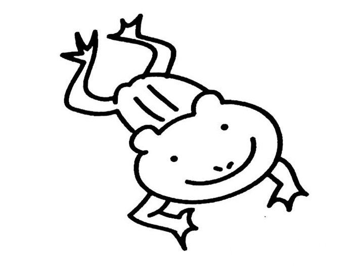 简笔画青蛙-2