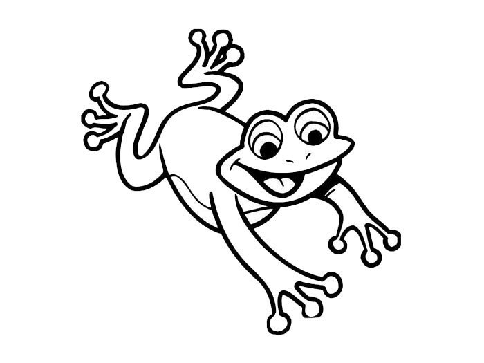简笔画青蛙-3