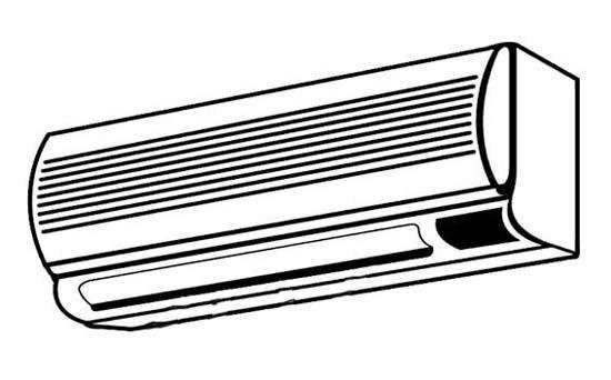 儿童空调简笔画图片-1