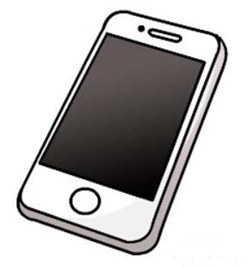 苹果手机简笔画图片-1