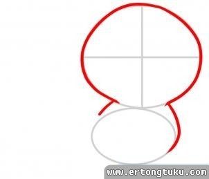 小海豹简笔画步骤画法-2