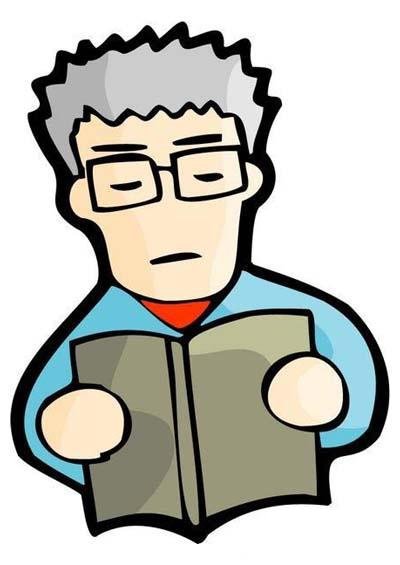 彩色教师简笔画图片-1