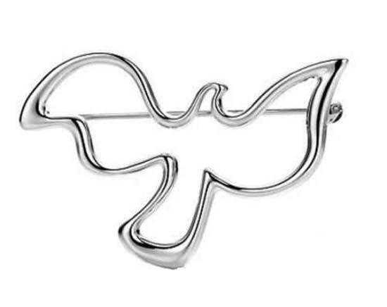 手绘线描和平鸽简笔画-1