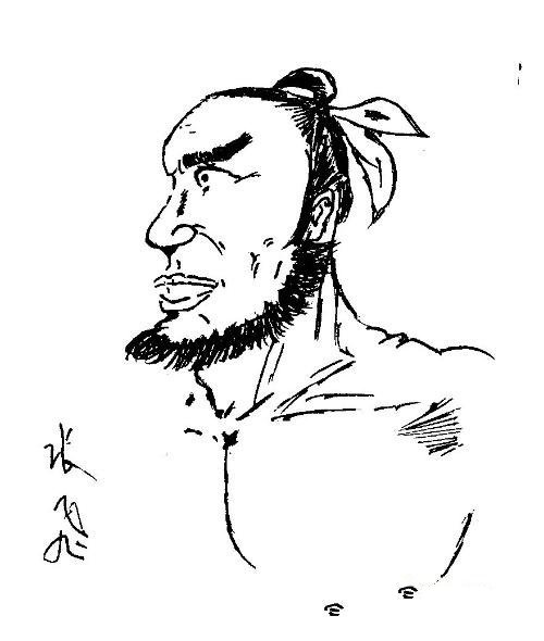 张飞简笔画-3