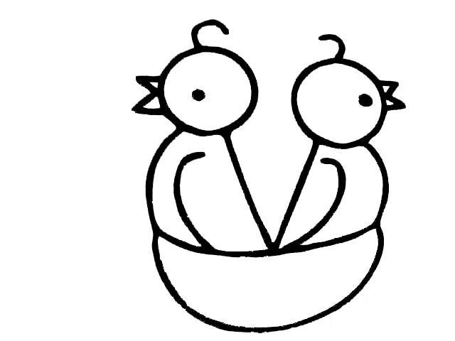 燕子简笔画图片-2